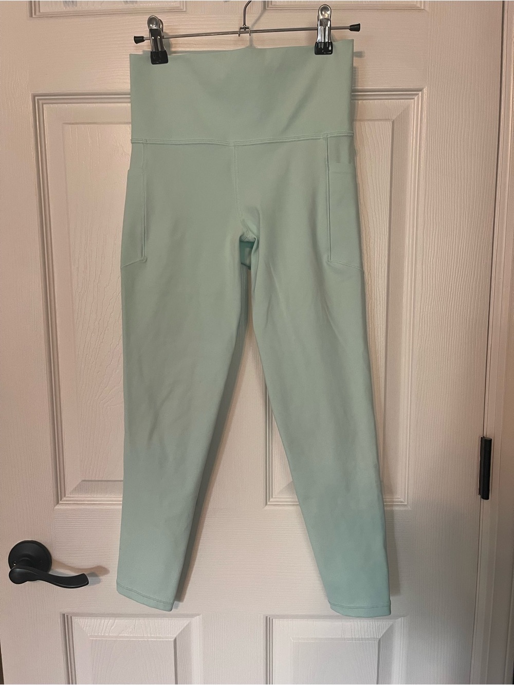 Athleta High-Waist Mint Green Active Leggings